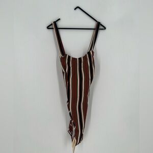 Doen Mallorca Maillot Nautical One Piece Swimsuit In Montecito Stripe